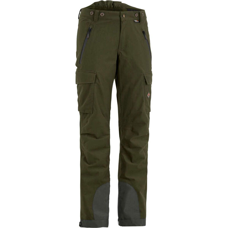 Мужские зеленые водонепроницаемые охотничьи брюки Swedteam Ridge M.