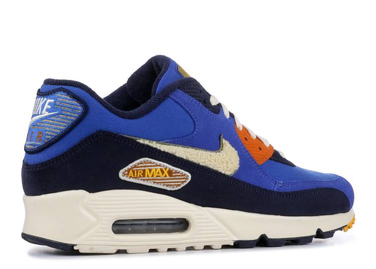 Nike AIR MAX 90 PREMIUM SE GAME ROYAL LIGHT CREAM