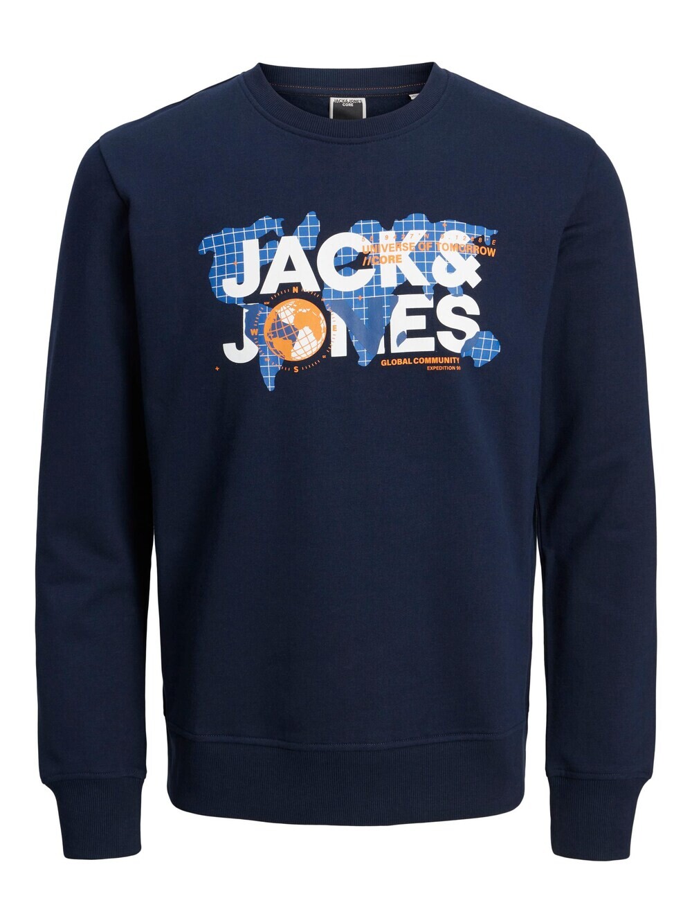 

Толстовка JACK & JONES DUST, темно-синий/темно-синий