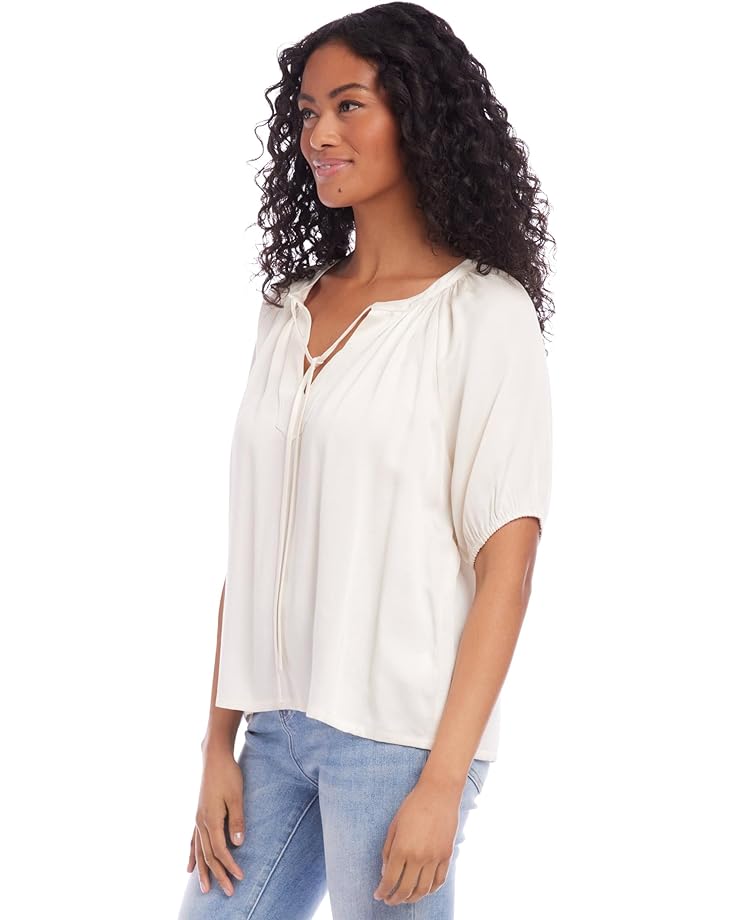 

Топ Karen Kane Peasant Top, кремовый