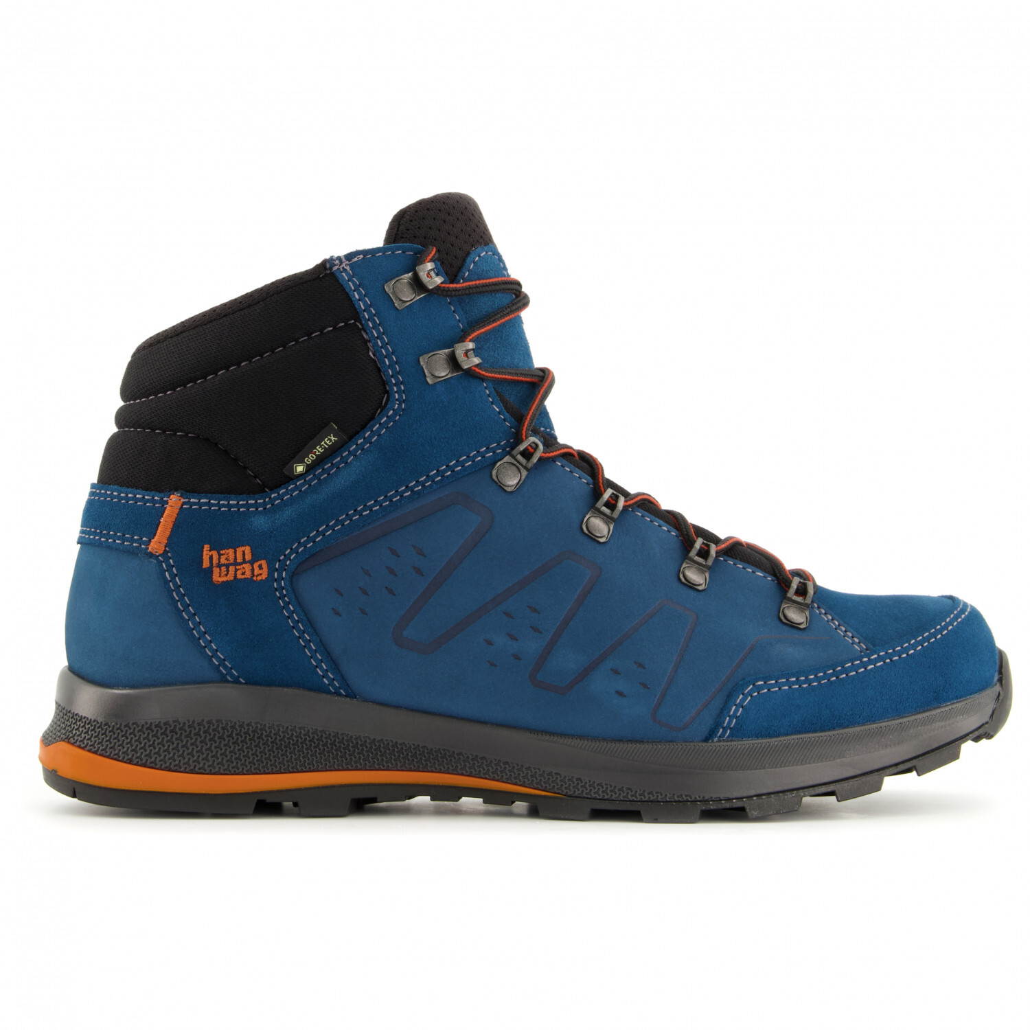 

Ботинки для прогулки Hanwag Torsby GTX, цвет Seablue/Orange