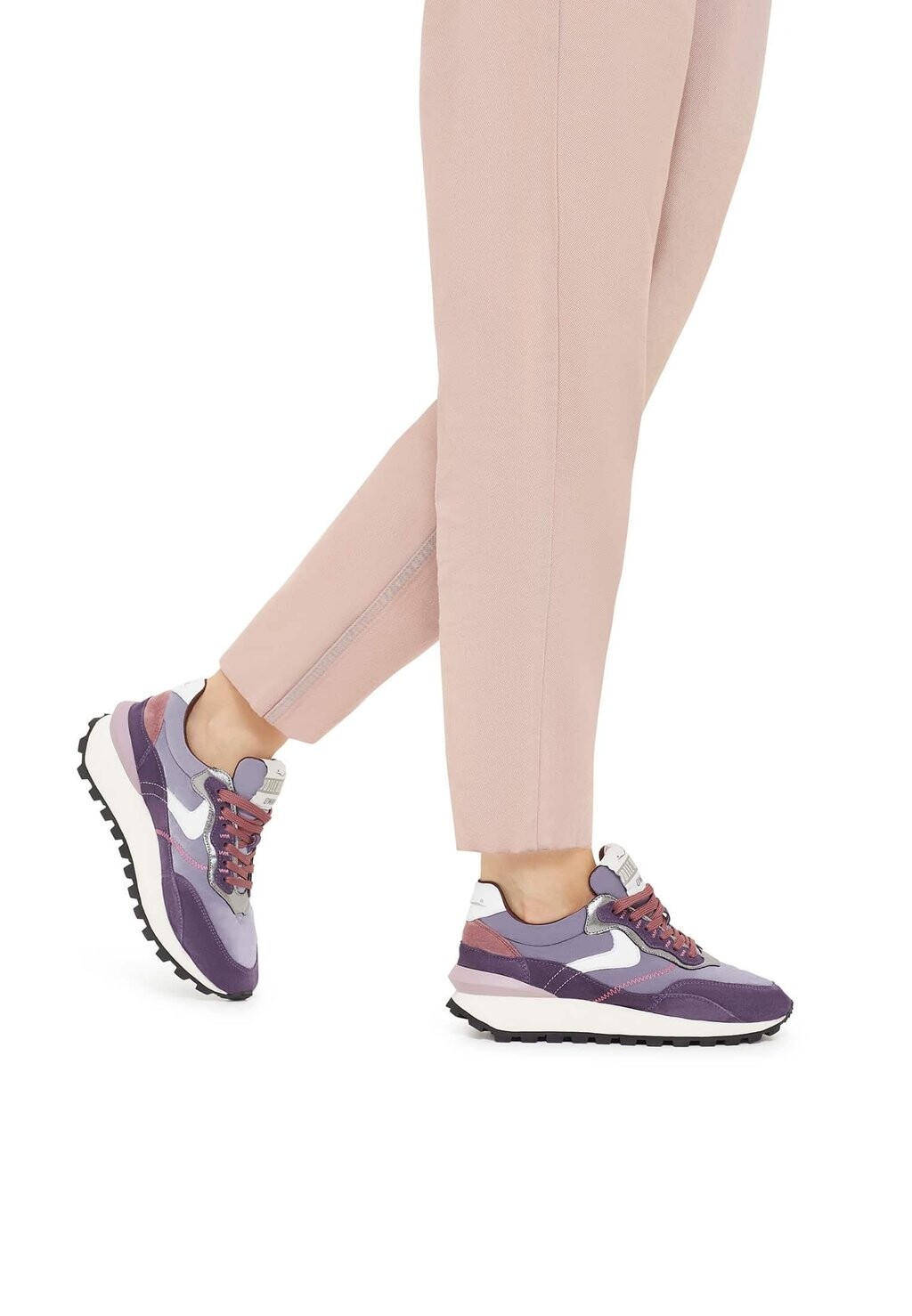

Низкие кроссовки Qwark Hype Voile Blanche, фиолетовый