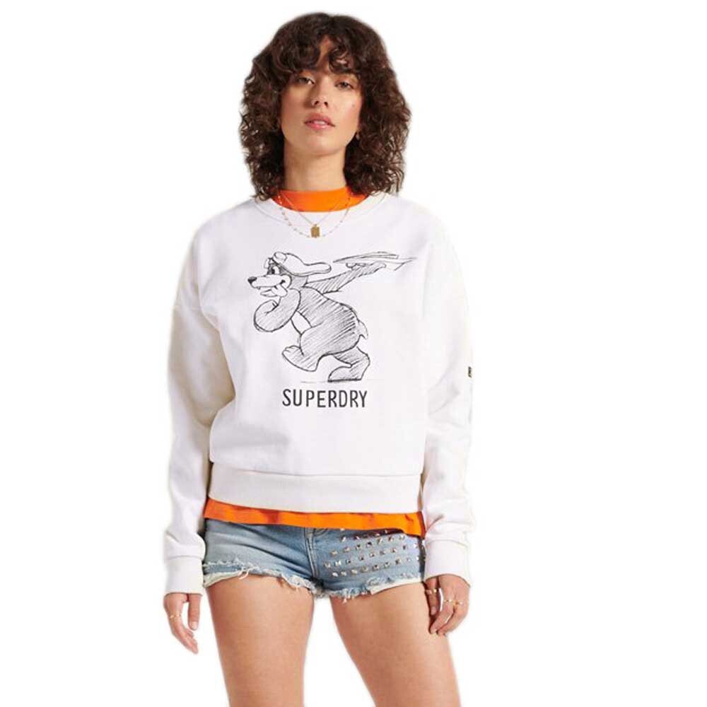

Толстовка Superdry Military Narrative, белый