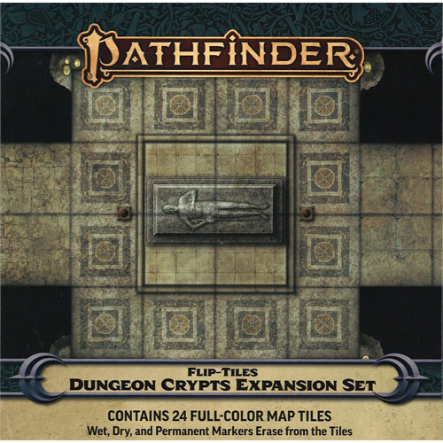 

Ролевая игра Paizo Publishing Pathfinder 2E RPG: Flip-Tiles - Dungeon Crypts Expansion