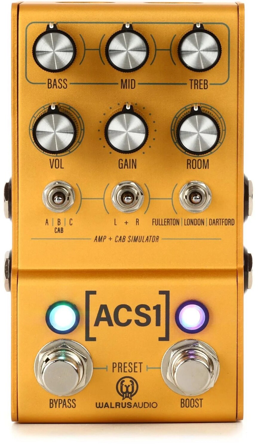 

Педаль усилителя и симулятора кабины Walrus Audio Mako Series ACS1