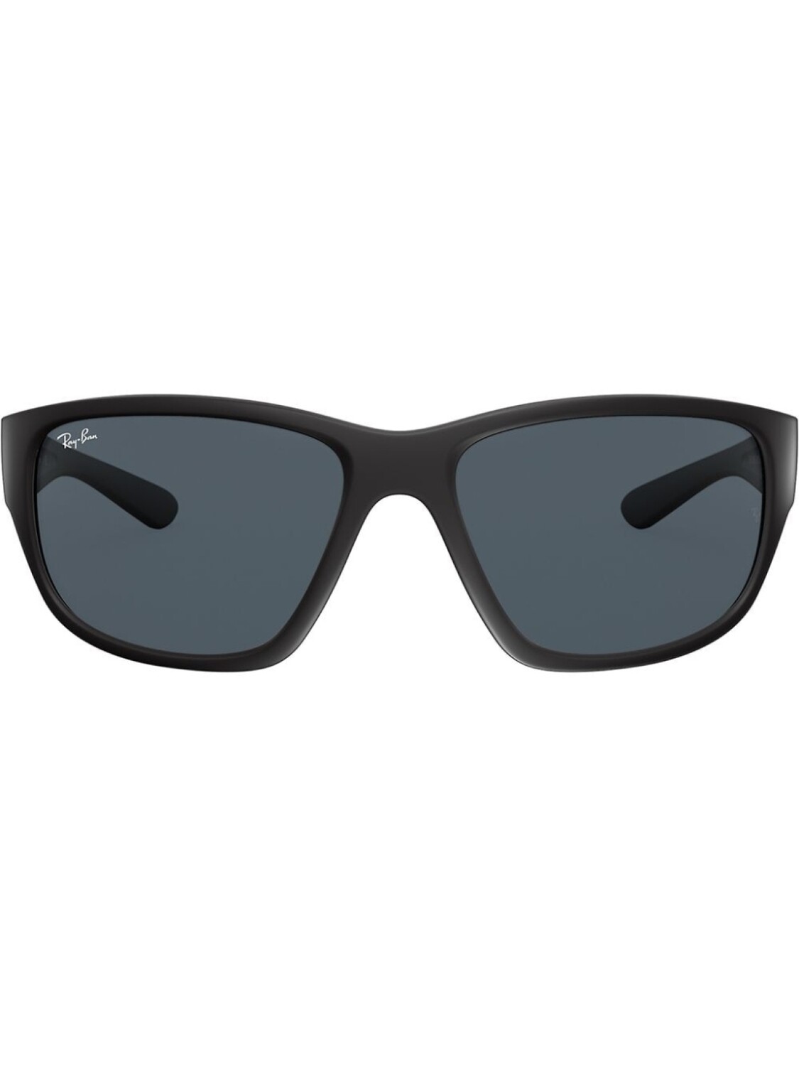 

Ray-Ban солнцезащитные очки в матовой оправе, черный