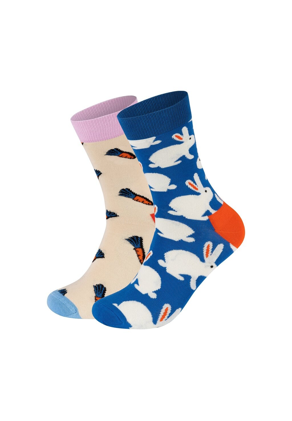 

Носки 2-PACK BUNNY-CARROTS SOCKS Happy Socks, бежевый