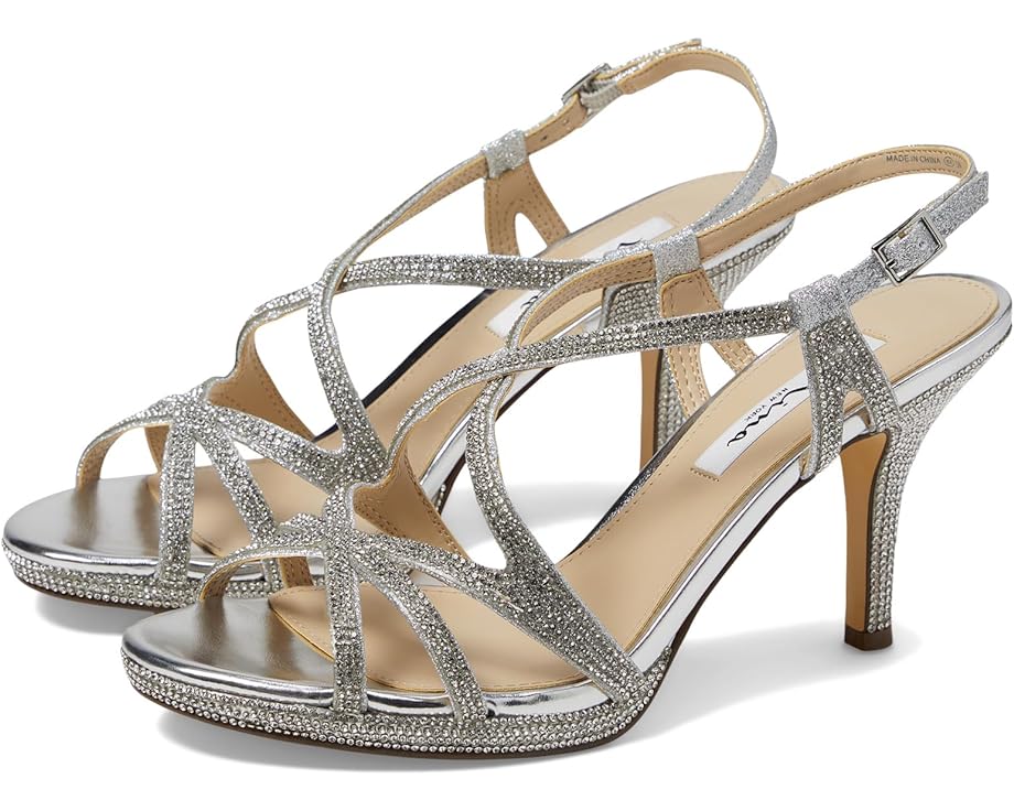 Туфли Nina Bertha, цвет New Silver цена и фото