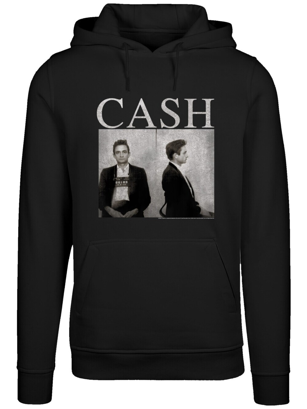 

Толстовка F4Nt4Stic Johnny Cash Music Mugshot, черный