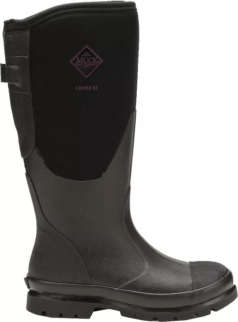 

Muck Boots Женские водонепроницаемые рабочие ботинки удлиненного кроя, черный