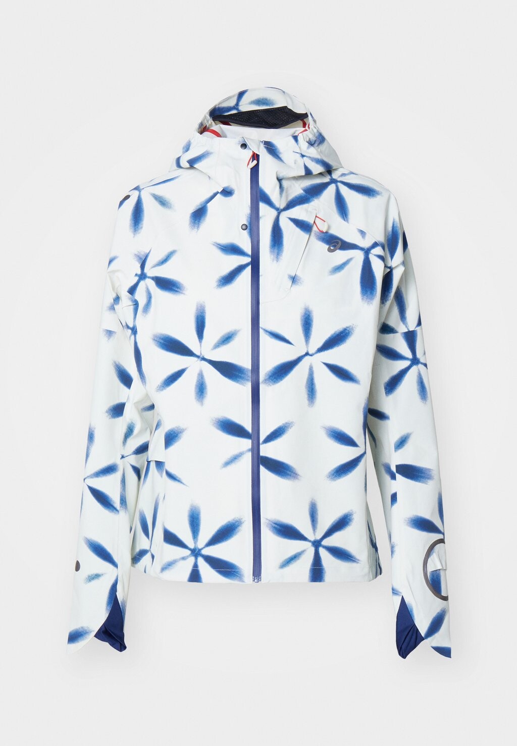 

Уличная куртка METARUN SHIBORI WATERPROOF ASICS, белый