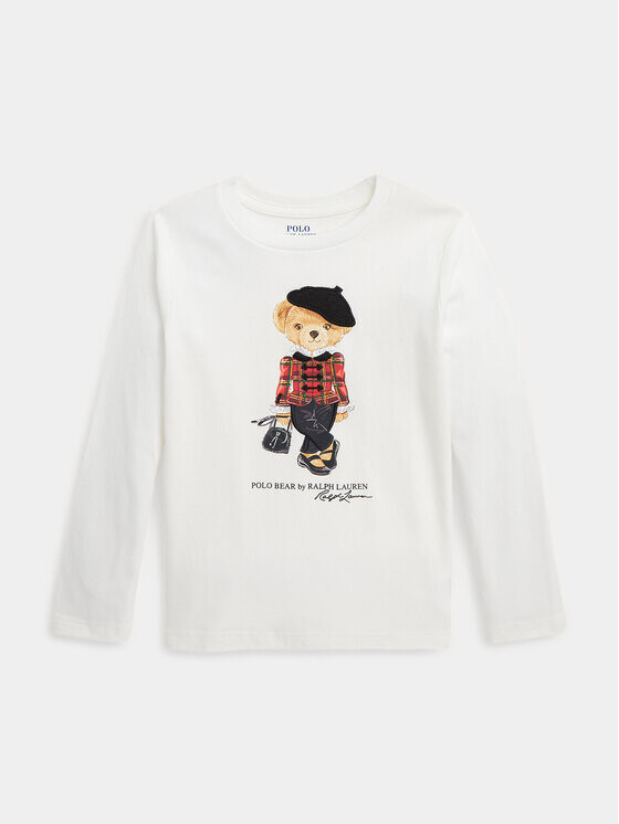 

Блуза стандартного кроя Polo Ralph Lauren, белый