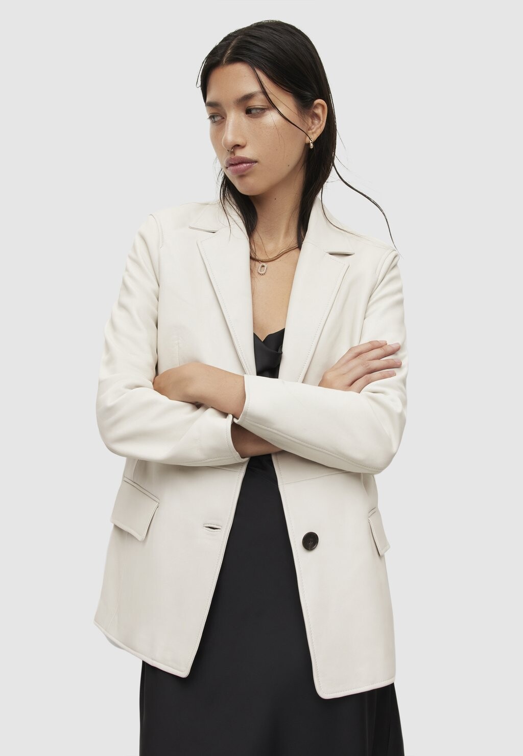 

Пальто AllSaints КОРИННА, белый
