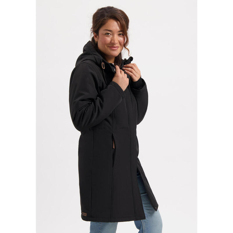 цена Походная куртка Softshell на молнии - Для женщин - Erla TRAVELIN' OUTDOOR, цвет schwarz