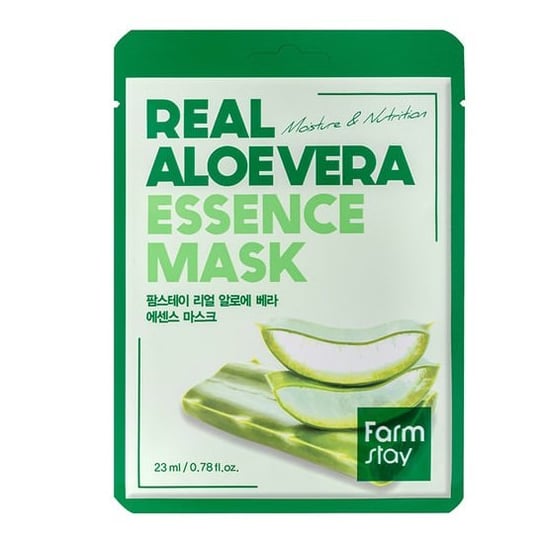 Увлажняющая тканевая маска с экстрактом алоэ, 23 мл FarmStay, Real Aloe Vera Essence Mask