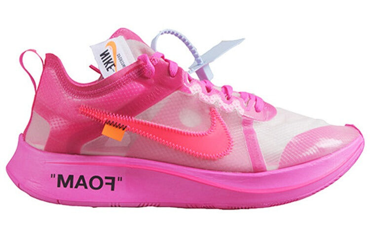 

Кроссовки Nike Zoom Fly Off-White мужские, розовый