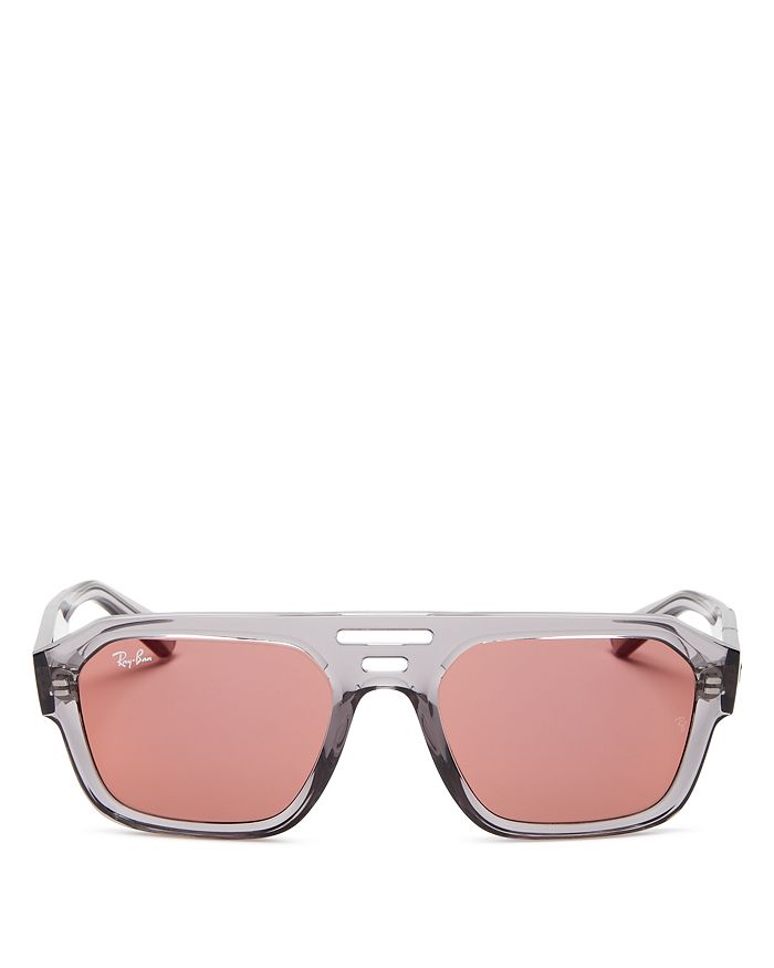 Солнцезащитные очки Corrigan, 54 мм Ray-Ban orange red mirrored