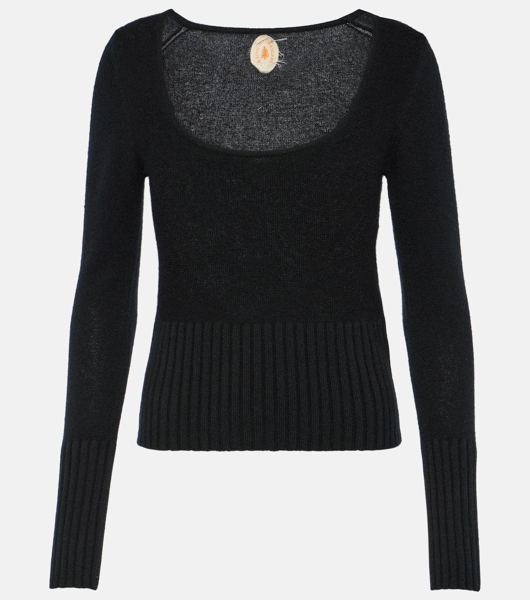 цена Кашемировый свитер ребристой вязки Jardin Des Orangers, черный