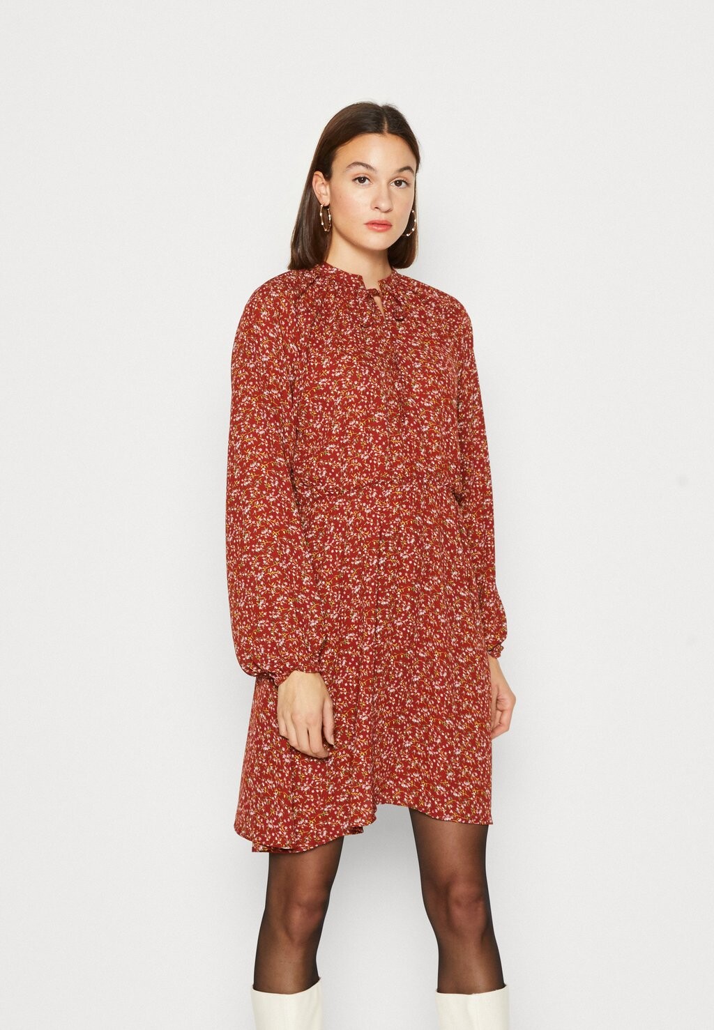 

Дневное платье JDYCANA SHORT DRESS, цвет burnt brick