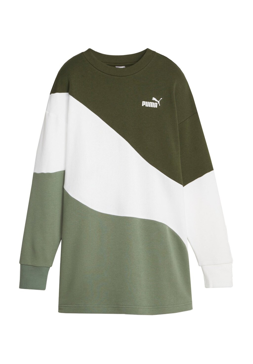

Футболка с длинными рукавами POWER CAT CREW Puma, gruenweiss