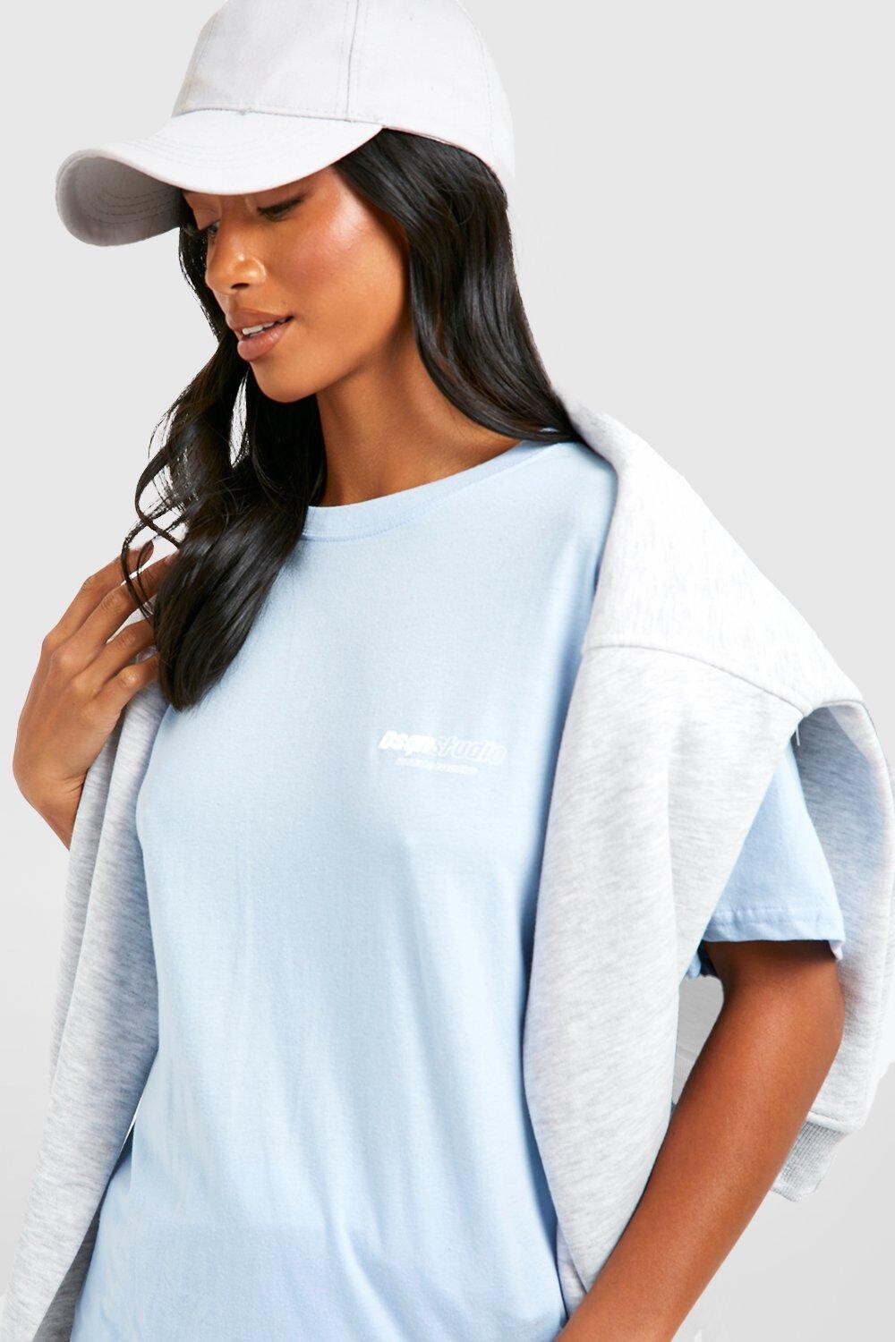 

Футболка petite dsgn studio Boohoo, синий