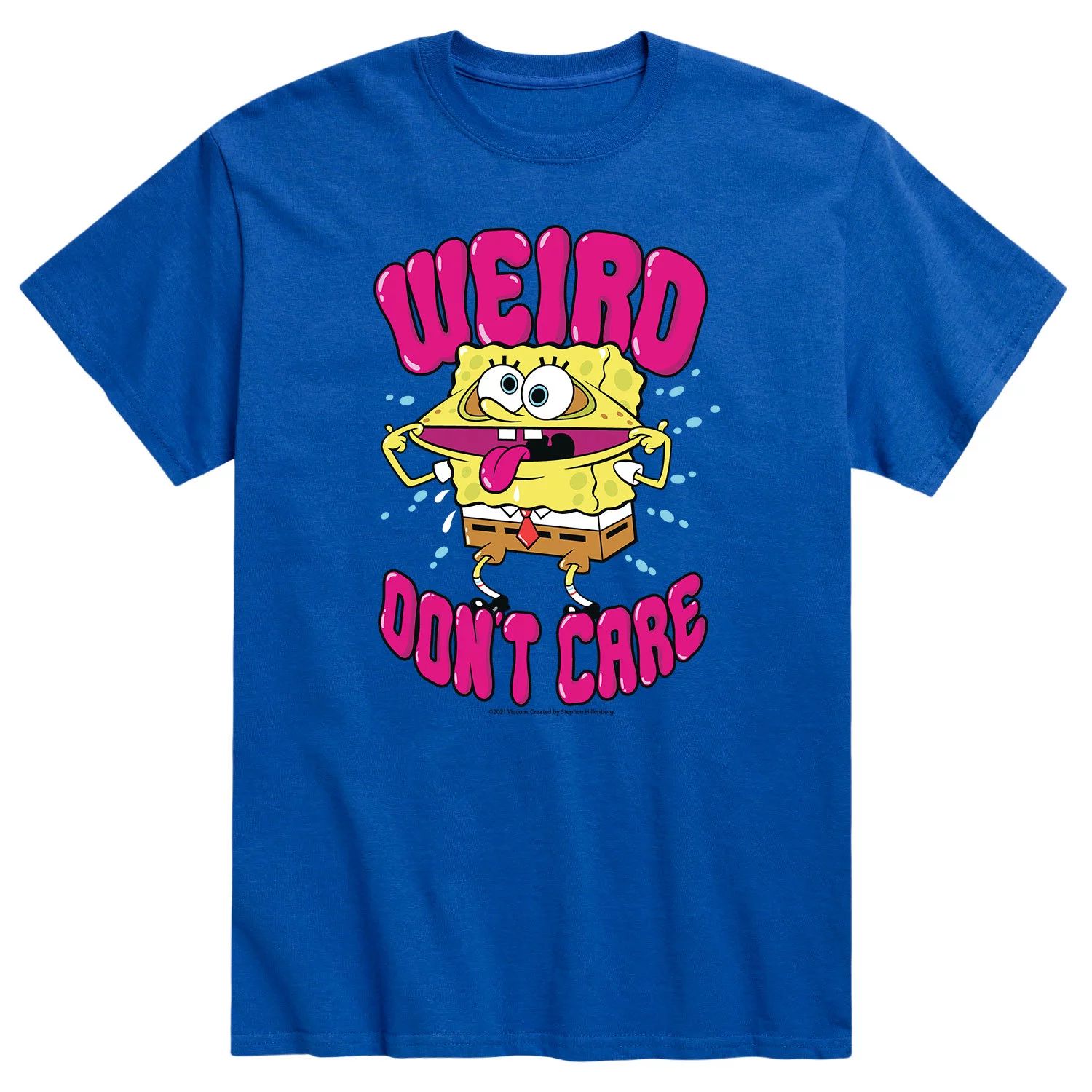 Мужская футболка Sponge Bob Weird Licensed Character цена и фото