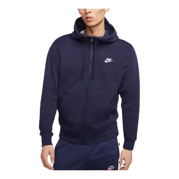 

Куртка Nike Sportswear Club Fleece Full-Zip Hoodie 'Blue', синий