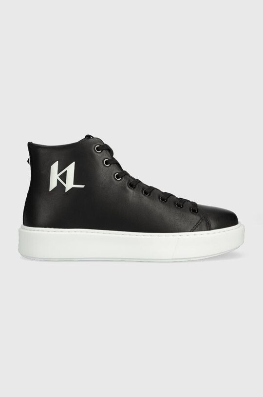 

Кожаные кроссовки MAXI КУПИТЬ Karl Lagerfeld, черный
