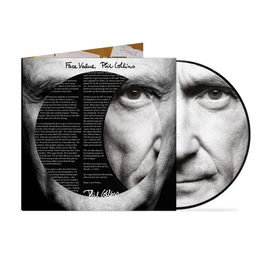 Виниловая пластинка Collins Phil - Face Value (Picture Vinyl) collins phil виниловая пластинка collins phil face value