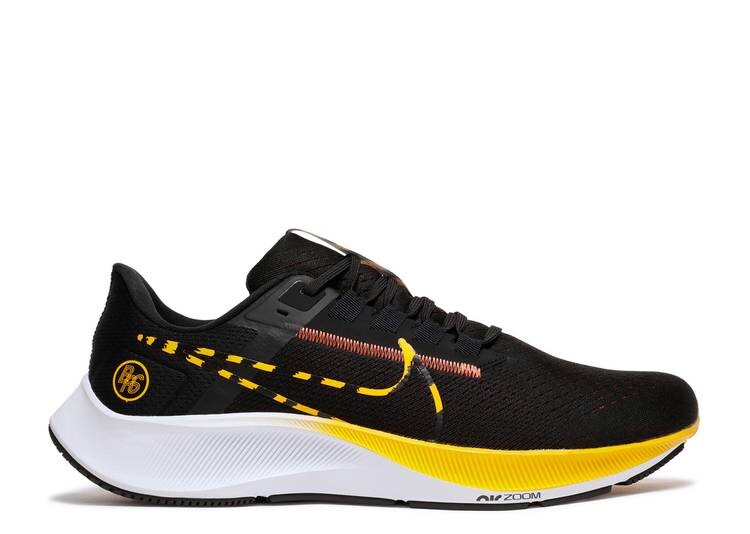 

Кроссовки Nike AIR ZOOM PEGASUS 38 'BLACK UNIVERSITY GOLD', черный
