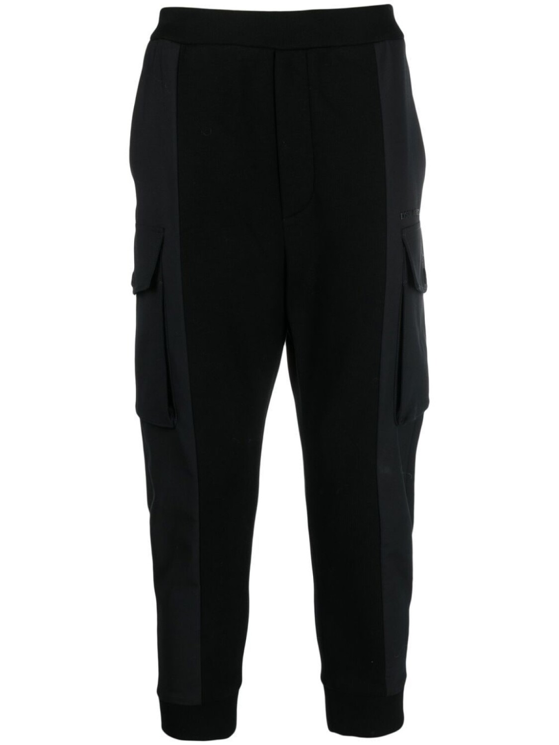 

Dsquared2 logo-embellished cargo track pants, черный