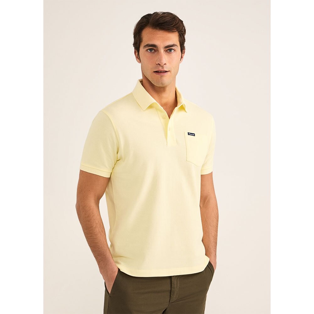 

Поло Façonnable Basic Pocket, желтый