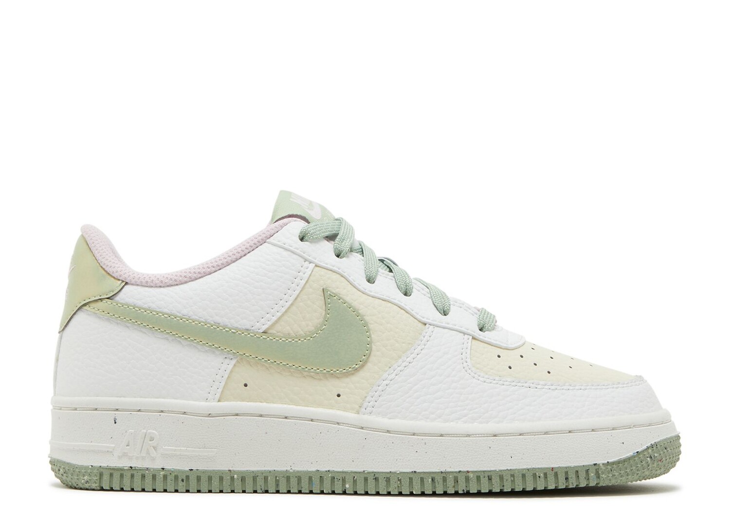 

Кроссовки Nike Air Force 1 Lv8 Gs 'Muted Green', белый