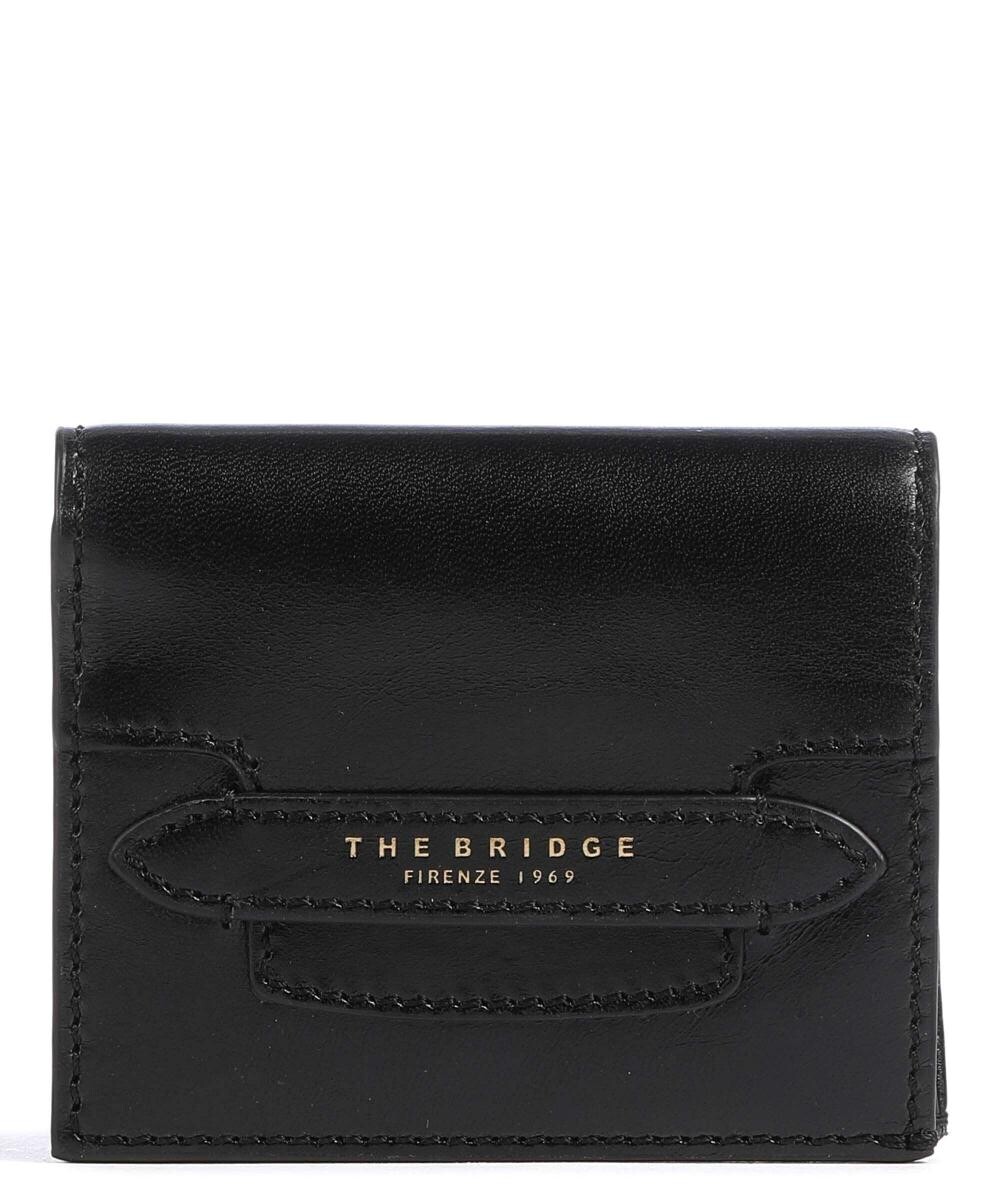 

Кошелек Lucrezia RFID из мелкозернистой яловой кожи The Bridge, черный
