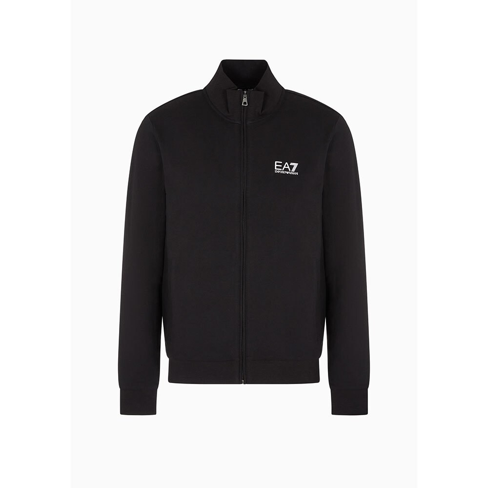 

Толстовка EA7 8Npm01 Full Zip, черный