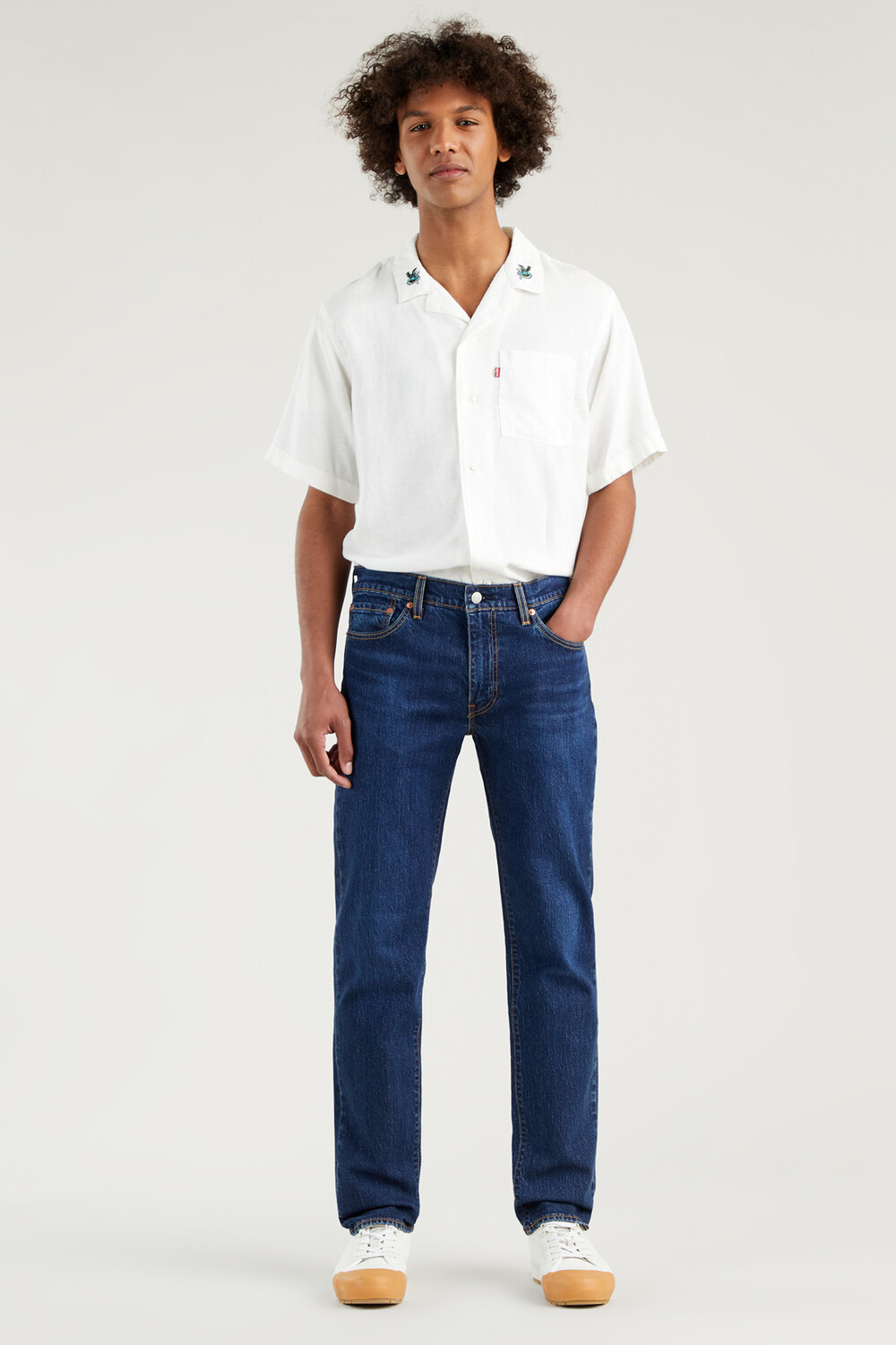 

Джинсы - Темно-синие - Прямые Levi's, темно-синий
