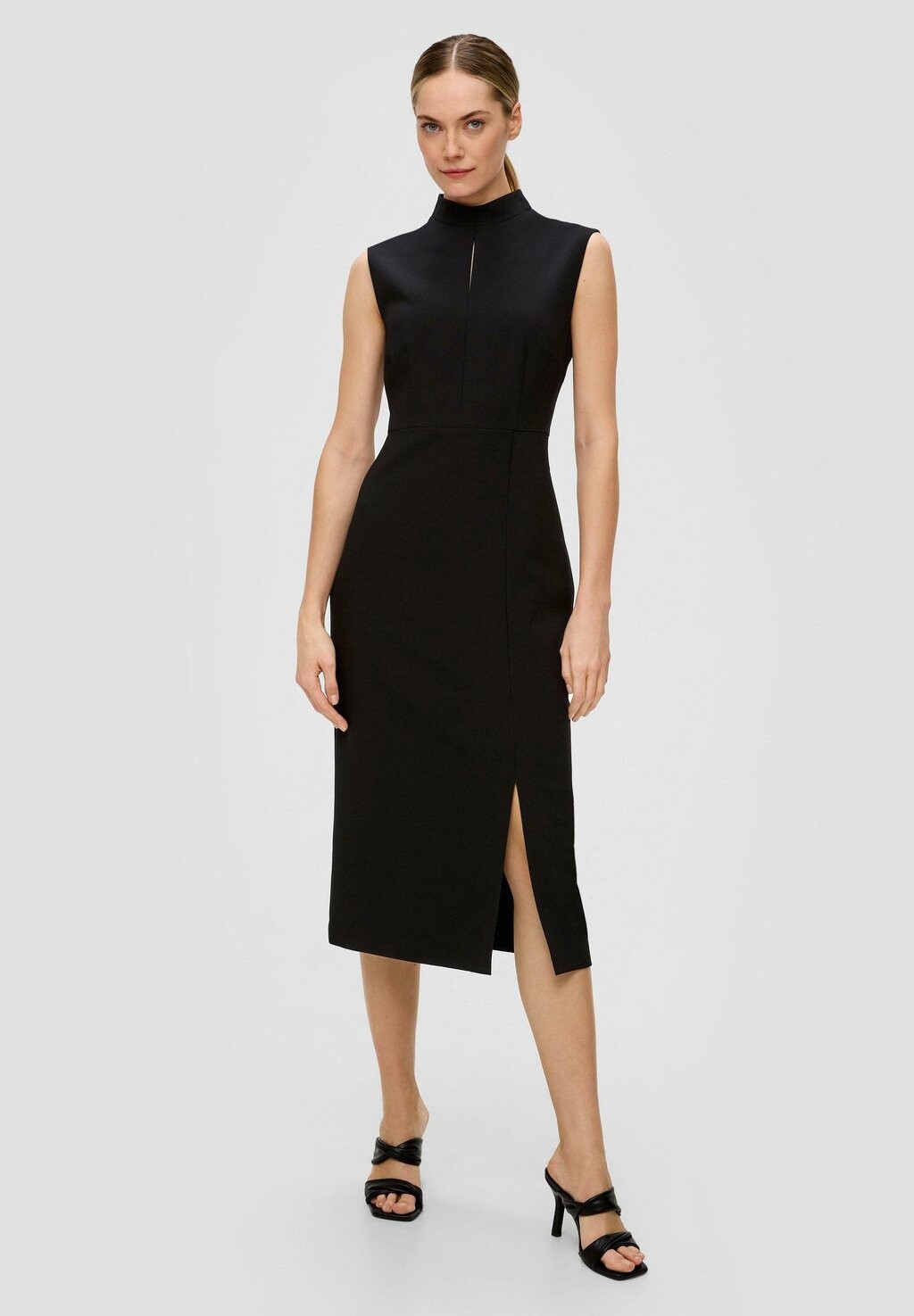 

Платье-футляр MIT TURTLENECK s.Oliver BLACK LABEL, цвет schwarz