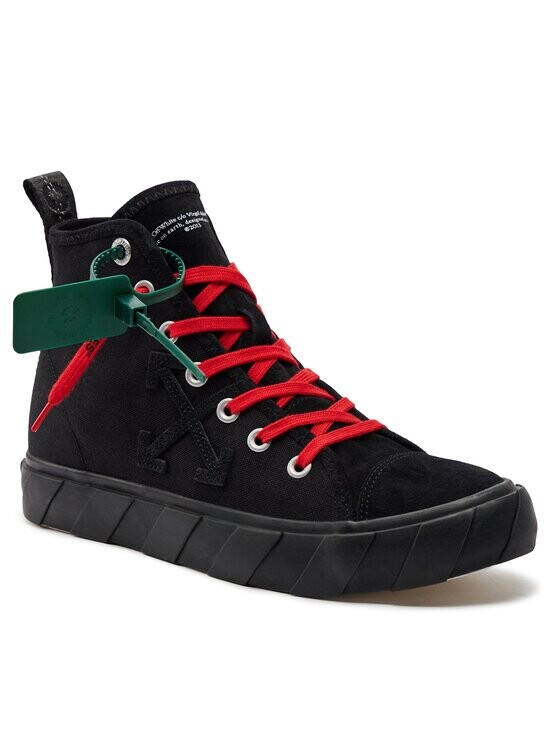 

Кроссовки из ткани Off-White, черный