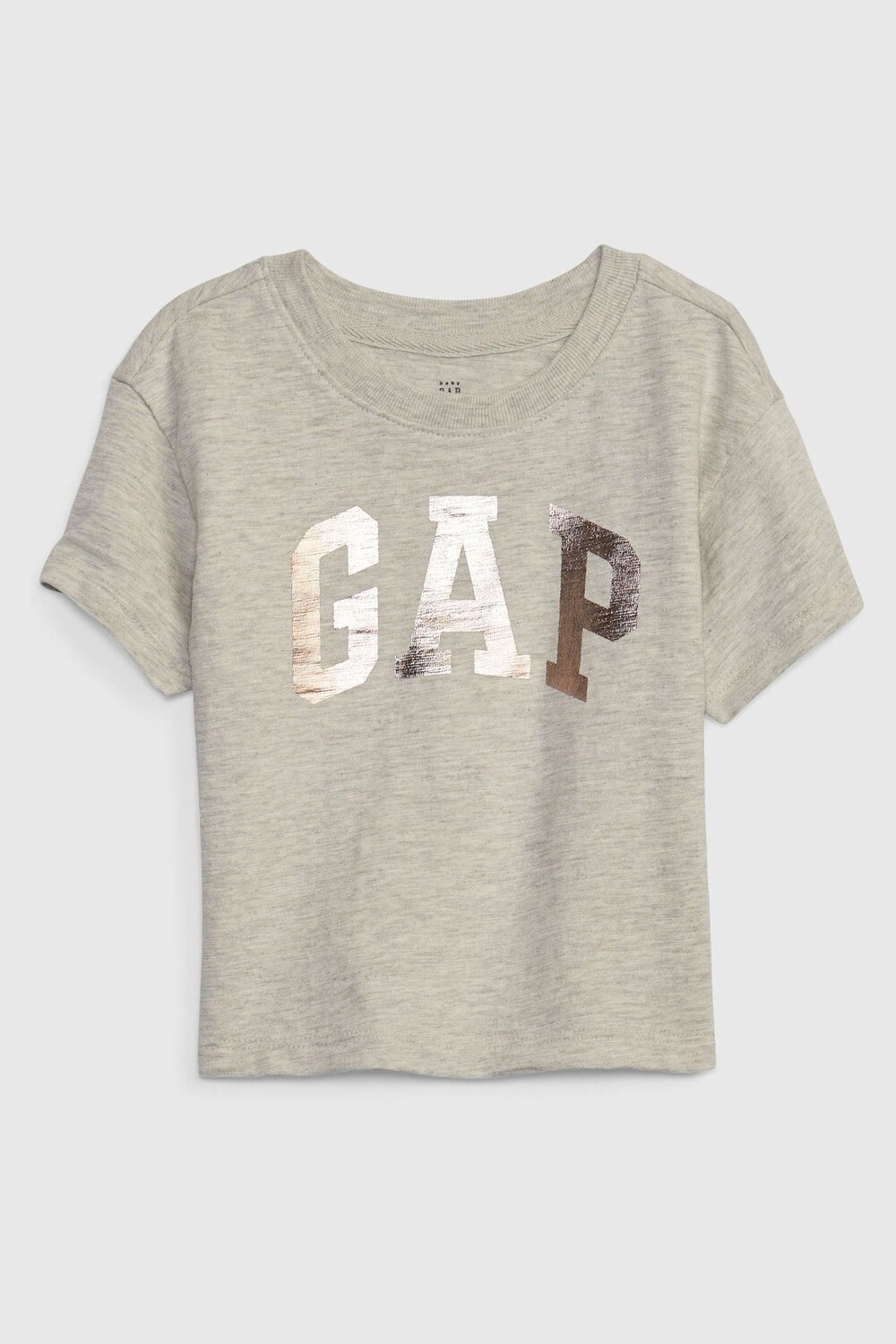 

Футболка металлик с логотипом Gap, серый