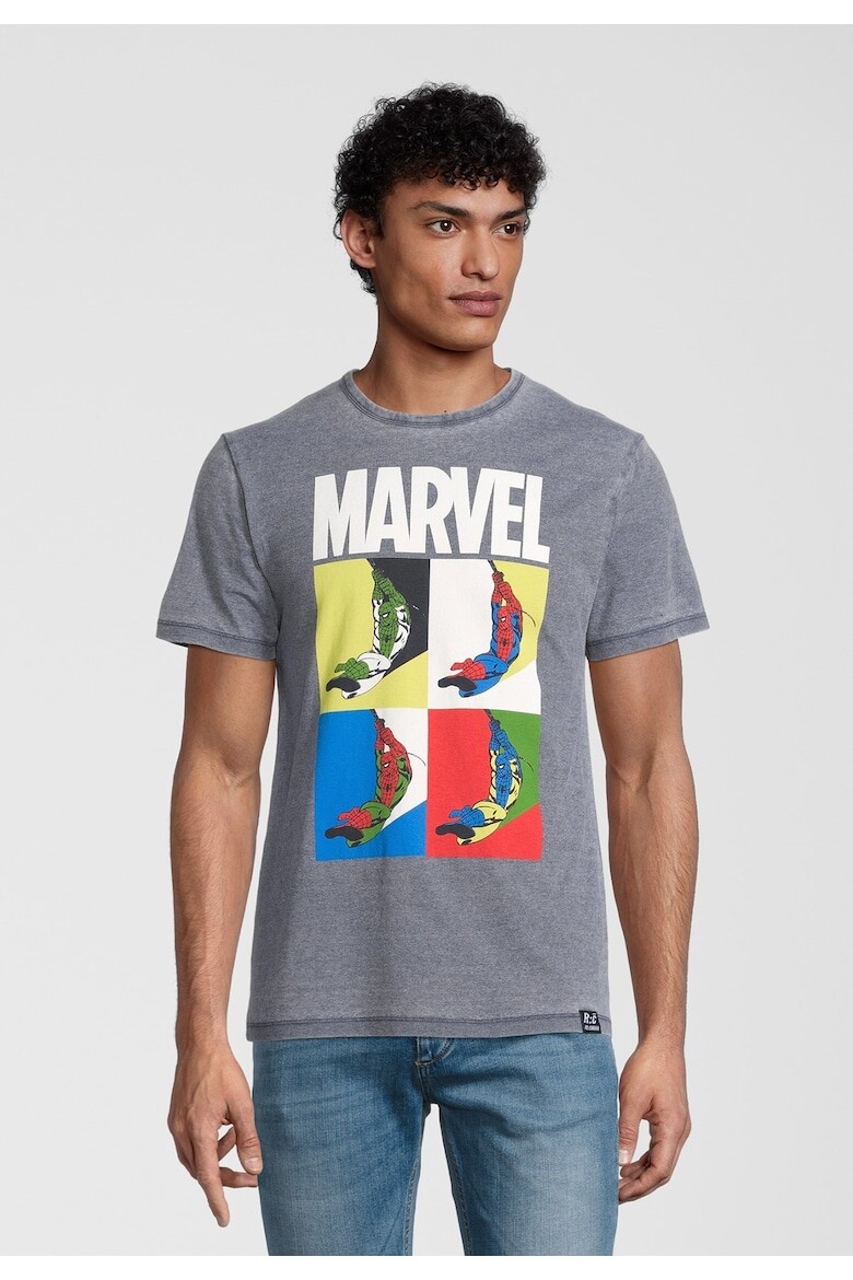 

Футболка Marvel Spider-Man Pop Art Синяя 5391 Recovered, синий