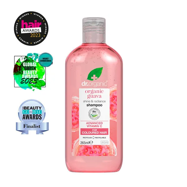 

Шампунь для окрашенных волос Organic Guava Shampoo Dr. Organic, 265 ml