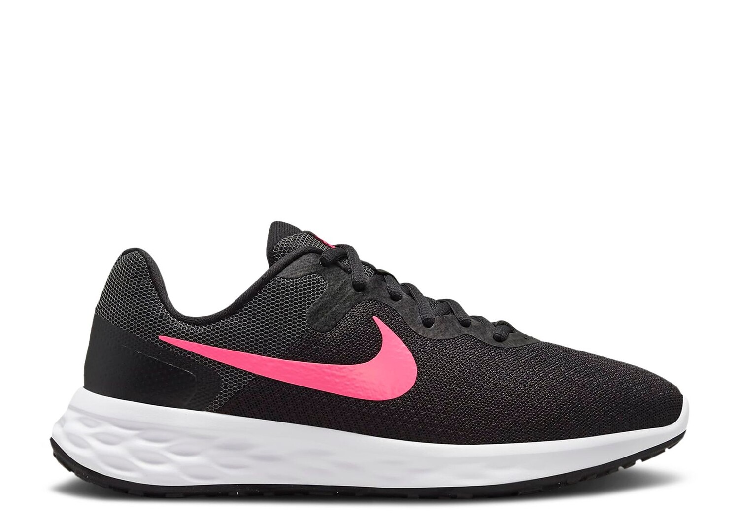 

Кроссовки Nike Wmns Revolution 6 Next Nature Wide 'Black Hyper Pink', черный