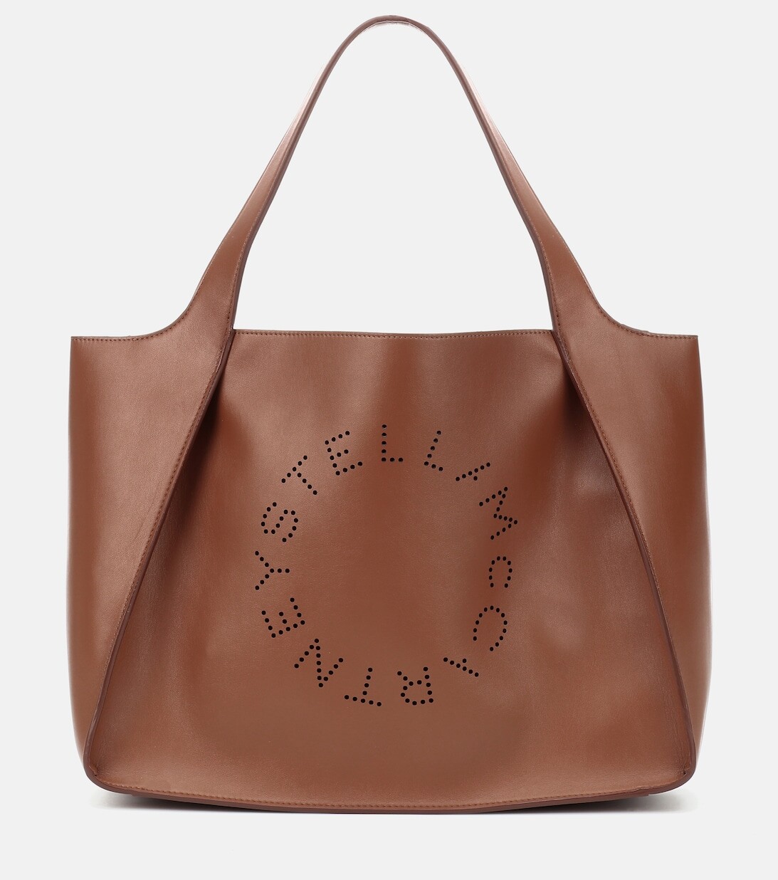 

Сумка-тоут Stella с логотипом Stella McCartney, коричневый