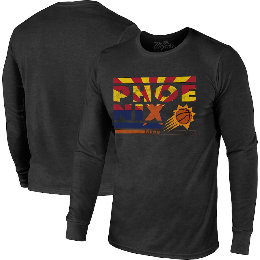 

Футболка с длинным рукавом Majestic Threads Phoenix Suns, черный