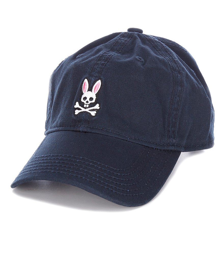 Выбеленная на солнце кепка Psycho Bunny, синий