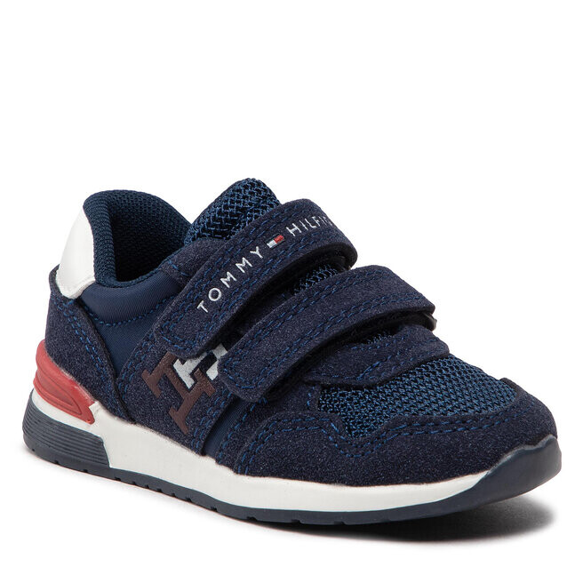 

Кроссовки Tommy Hilfiger LowCut Velcro, темно-синий