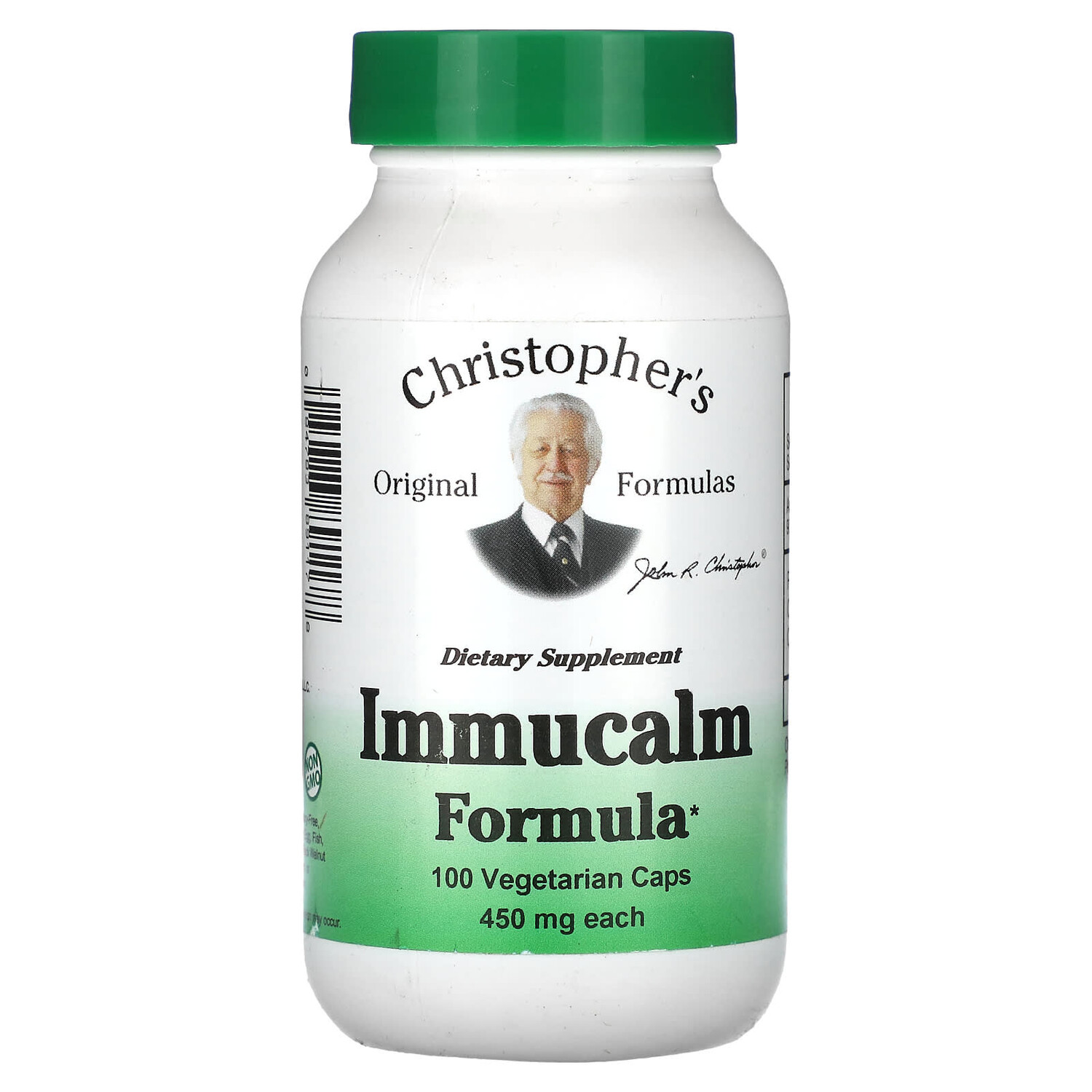 

Immucalm Formula, 450 мг, 100 вегетарианских капсул, Christopher's Original Formulas