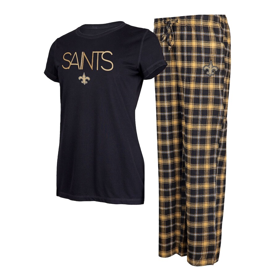 

Пижамный комплект Concepts Sport New Orleans Saints, черный
