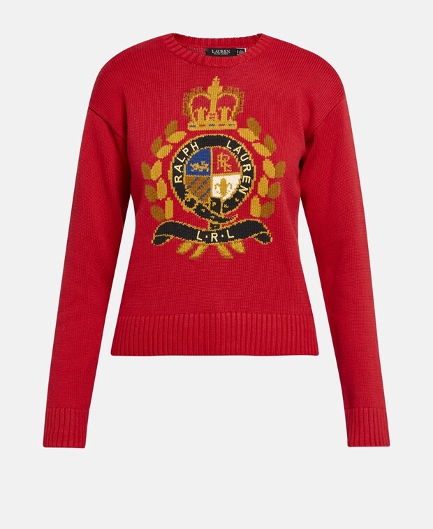 

Джемпер с длинными рукавами Lauren Ralph Lauren, красный