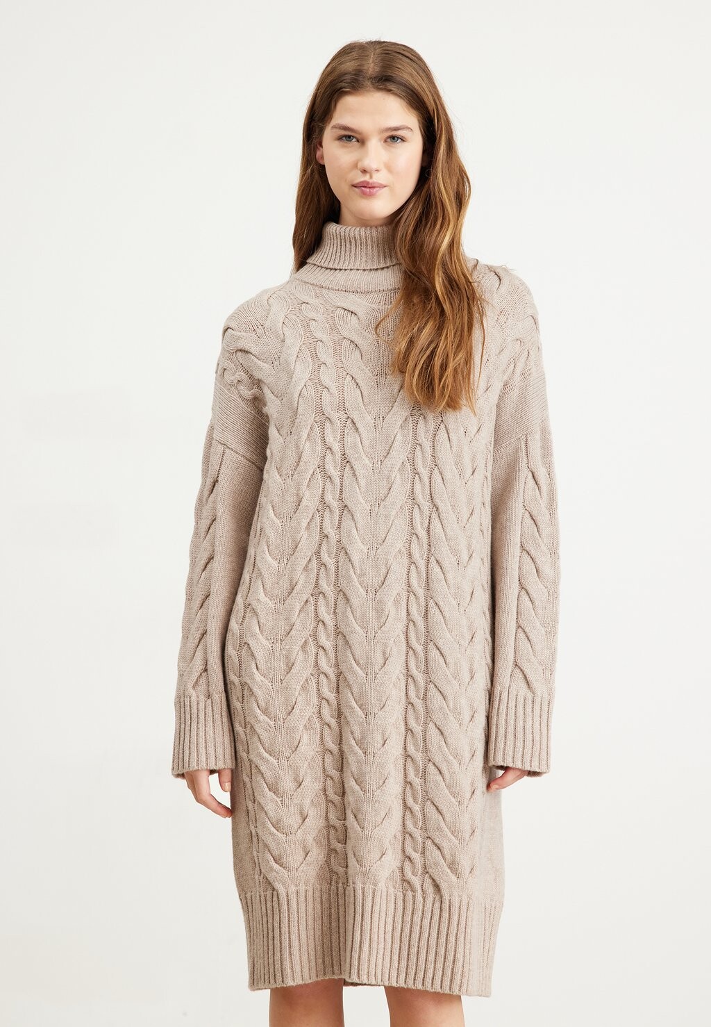 

Платье-джемпер WOODLANE DRESS Barbour, бежевый